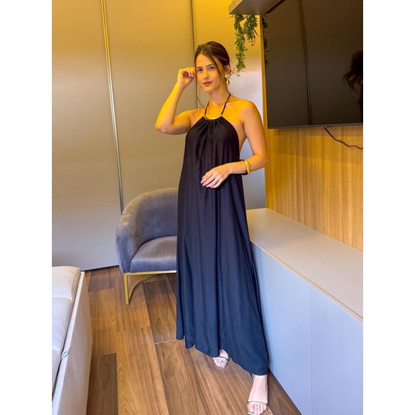 VESTIDO ISABELA PRETO