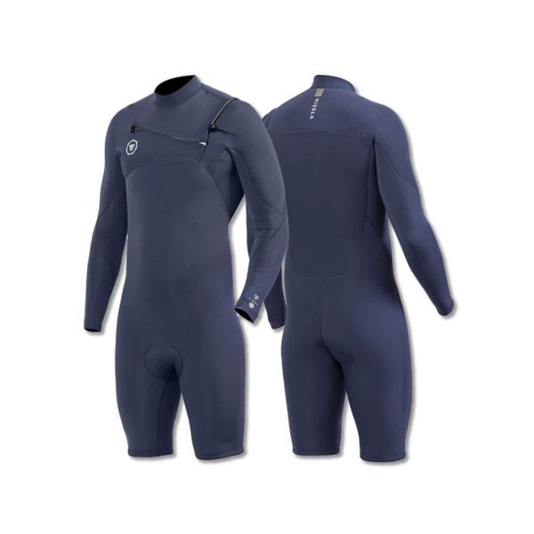 Short John Vissla 7 Seas 22 LS Spring Marinho Masculino