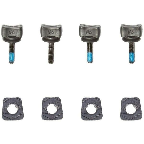 Kit de parafusos M6 de aperto manual bota aberta Hyperlite