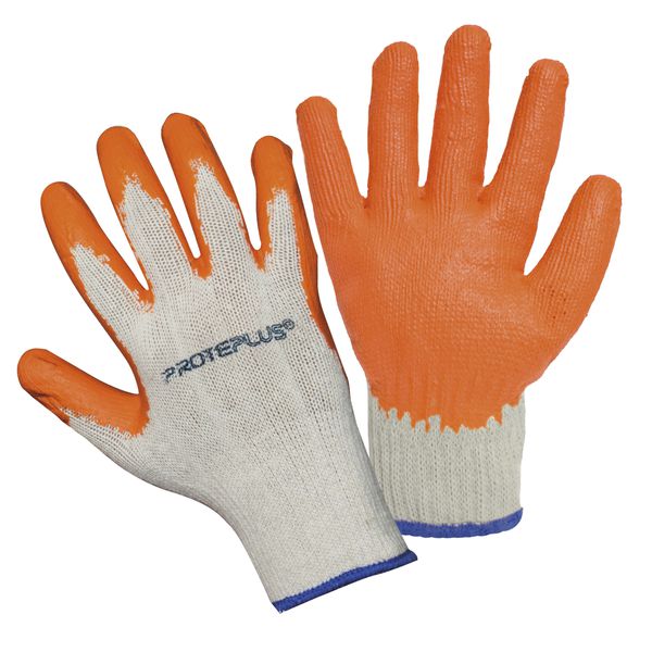 Luva Tricot Algodão Banho Latex 