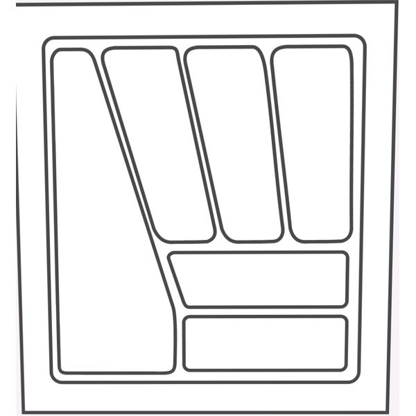 Organizador de Talher 470/415X515/455X47mm