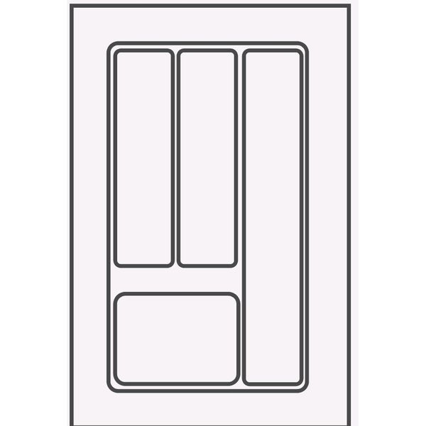 Organizador Talher 312/252 x 480/420x65mm