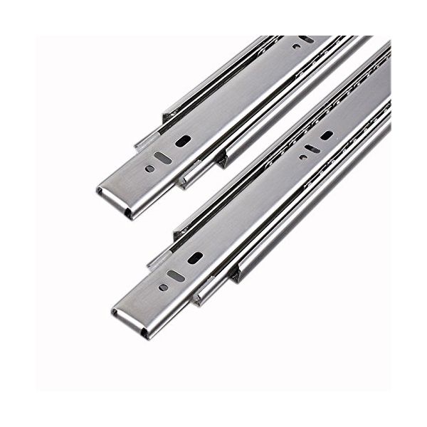 Corrediça Telescópica Inox 45 Kilos