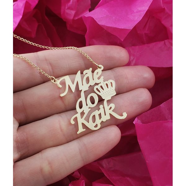 Mãe do Kaik com Coroa