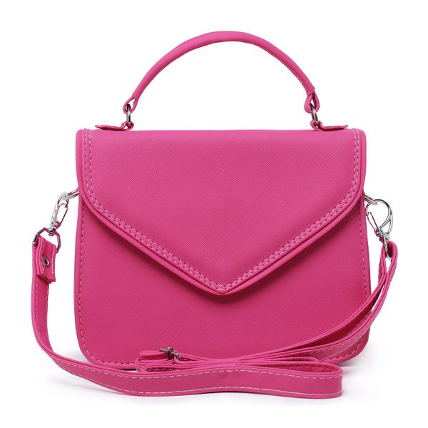 Bolsa Feminina Alça Transversal Pink