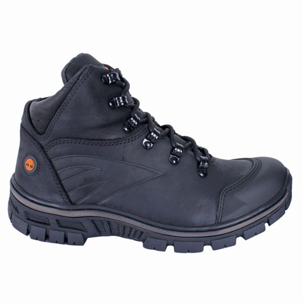 Bota De Couro Adventure Strength – Preto