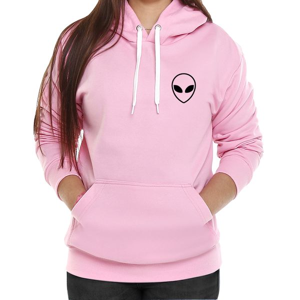 Moletom Alien Feminino Canguru Com Capuz... - Benellys Loja Oficial