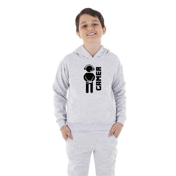 Moletom Canguru Infantil Menino Gamer Be... - Benellys Loja Oficial