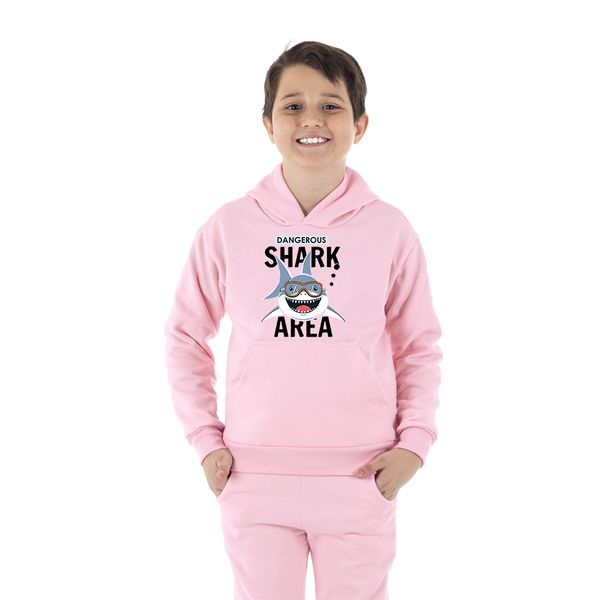 Moletom Canguru Infantil Menino Shark Be... - Benellys Loja Oficial