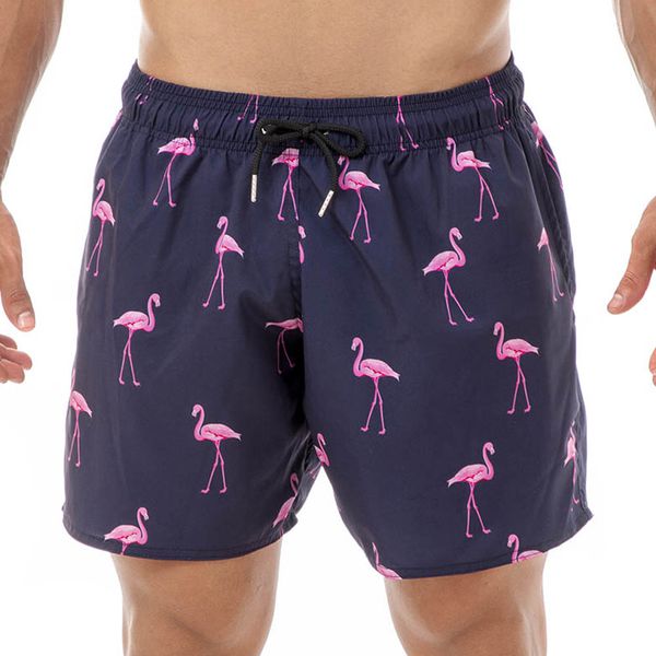 Shorts Praia Masculino Benellys Flamingo - Benellys Loja Oficial