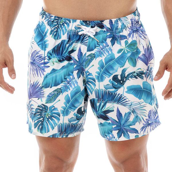 Shorts Praia Masculino Benellys Florido Azul