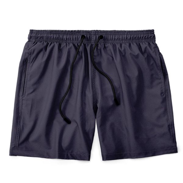 Bermuda Tactel Elastano Masculina Azul Marinho