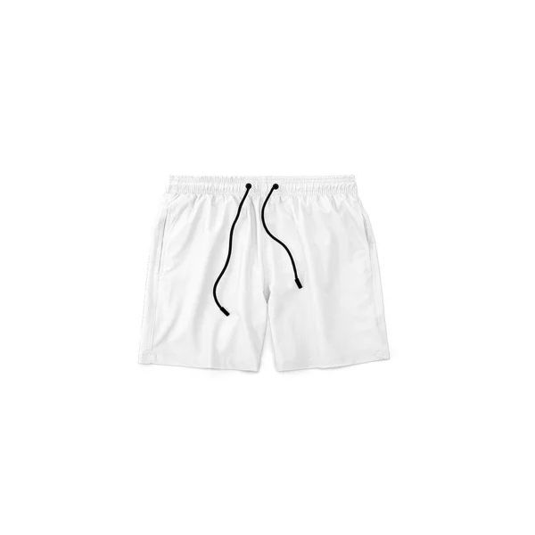 Bermuda Tactel Elastano Masculina Branco