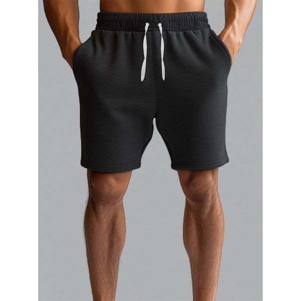 Bermuda Short Moletom Masculino Basico Diversas Cores 