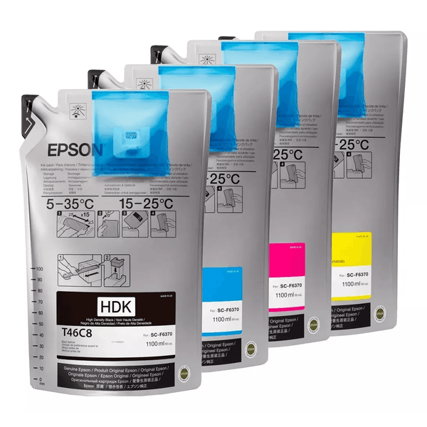 Tinta Sublimática Epson T46c Ultrachrome Plotter F6370 F9470