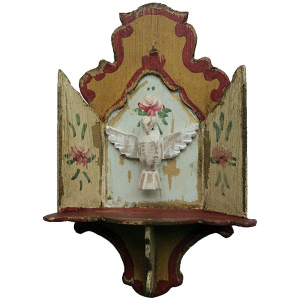 Divino em peanha de parede- 18cm