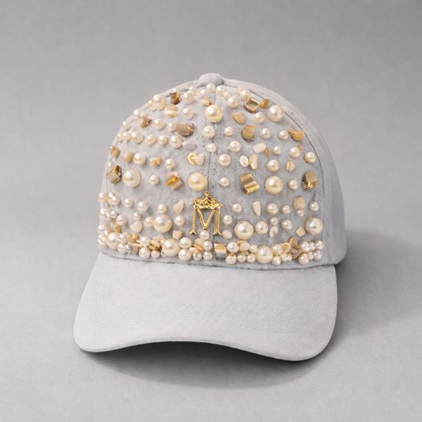 Boné Monalovers com Bordado Pérolas com Ajuste