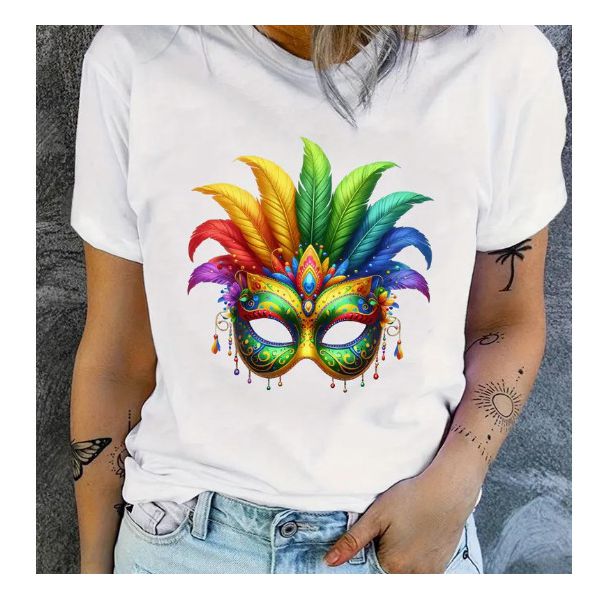Camiseta Algodão Carnaval