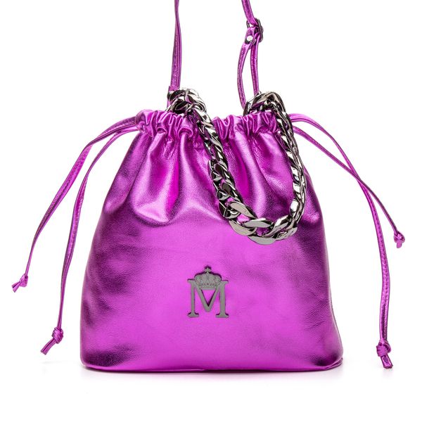 Bucket Bag Carol Pink Metalic