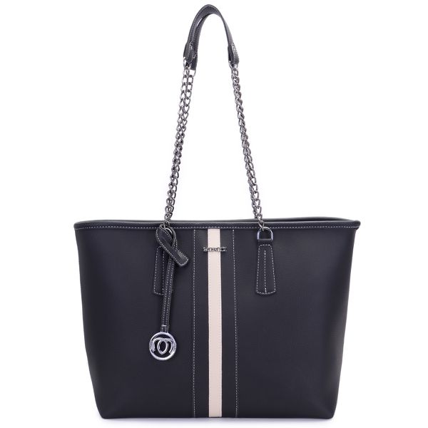 Bolsa Turim - Preta e Branco