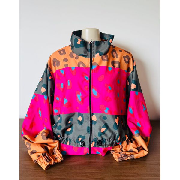 PARKA - ESTAMPADA - ANIMAL PRINT - COLORIDO 