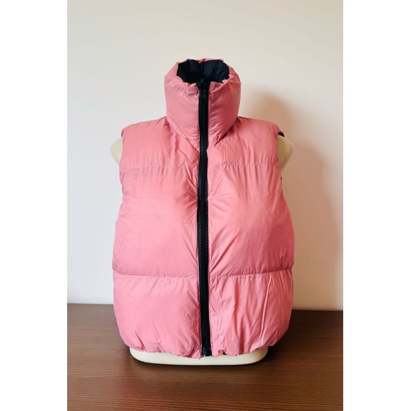 COLETE - DUPLA FACE - ROSA 