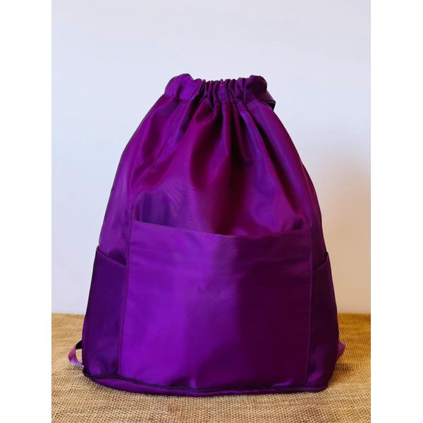 MOCHILA SAQUINHO ROXA 