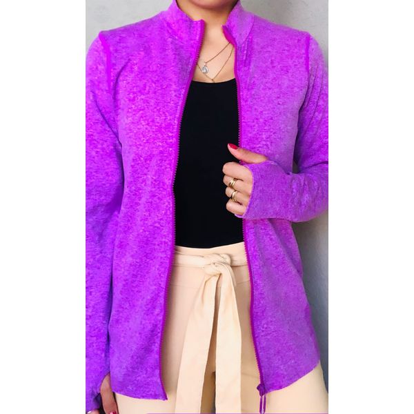 CASACO - ROXO SEM CAPUZ 