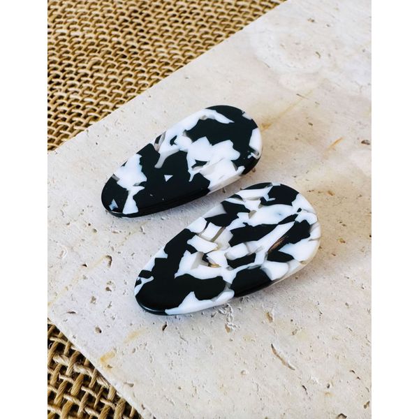 PRESILHAS - KIT 2 UN. - PRETO E BRANCO 