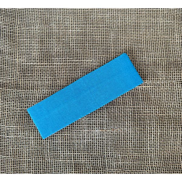 FAIXA DE CABELO AZUL - MAIS LARGA 