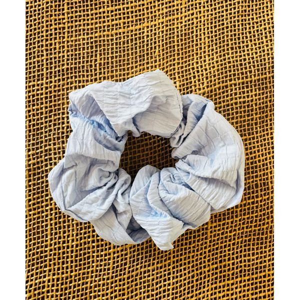 SCRUNCHIE - COR AZUL - CANDY COLOR 