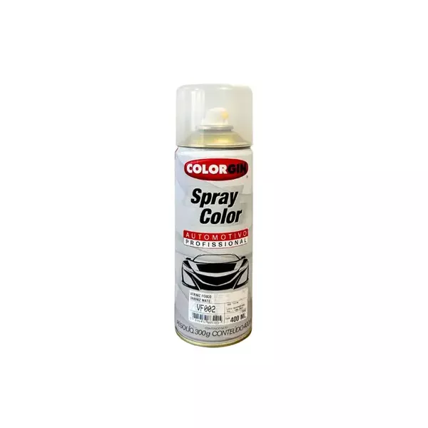 COLORGIN SPRAY AUTOMOTIVO SPRAY COLOR VERNIZ FOSCO 400ML