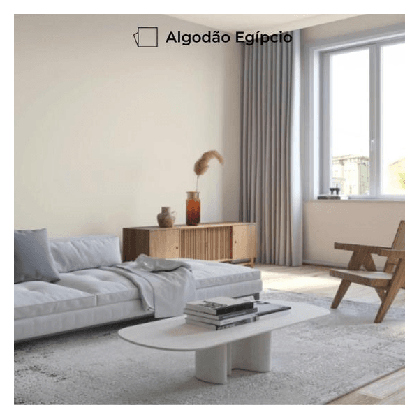 Tinta Acrílica Toque Fosco Select Algodão Egípcio 18l Suvinil