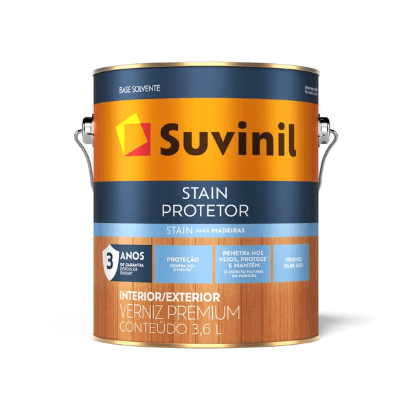 Verniz Stain Protetor 3,6L Impregnante Premium - Suvinil