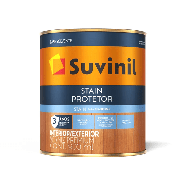 Verniz Imbuia Stain Impregnante 0,9L Suvinil 