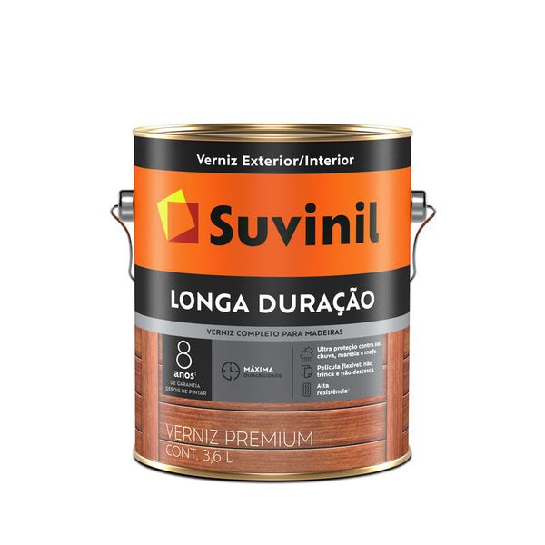 Verniz Natural Longa Duração Suvinil 3,6L