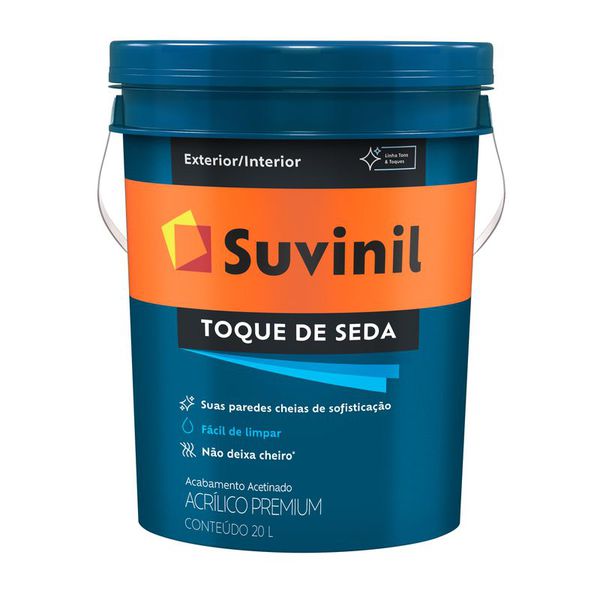 Tinta Acrílica Toque Fosco Completo Branco Neve 20L Suvinil