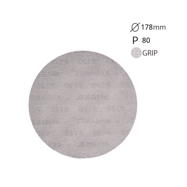 Disco de Lixa Abranet Ace 7'' / 178MM P80 Mirka