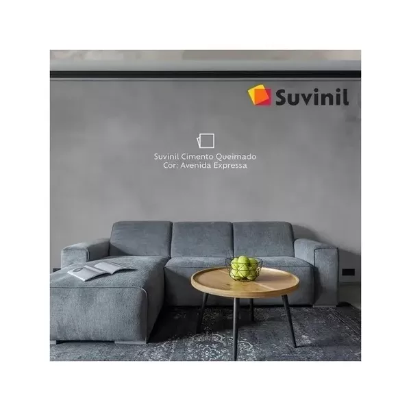 Textura Avenida Expressa Cimento Queimado Suvinil 18kg
