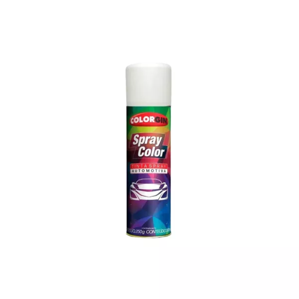 COLORGIN SPRAY AUTOMOTIVO BRANCO ACABAMENTO 300ML