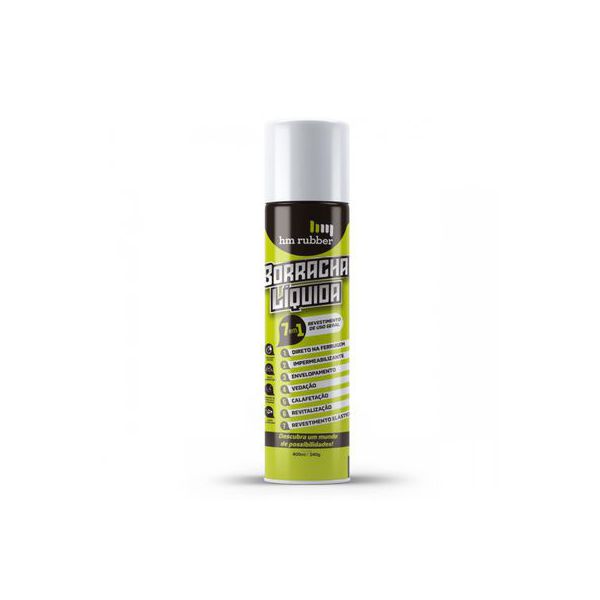 Hm Rubber Borracha Líquida Spray Branco 400ml