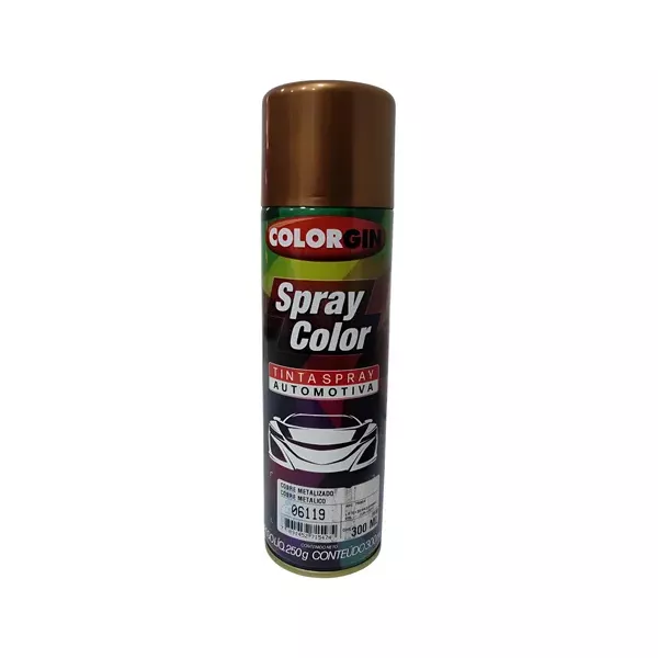 COLORGIN SPRAY AUTOMOTIVO COBRE METALIZADO 300ML