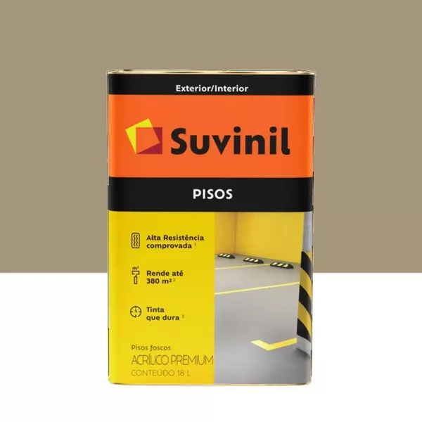 Tinta Piso Premium Concreto Suvinil 18L