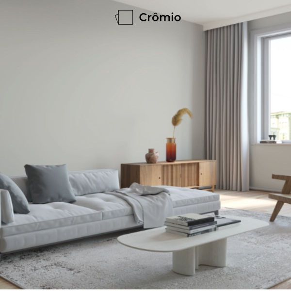 Tinta Acrílica Toque Fosco Select Crômio 18l Suvinil