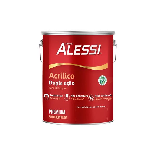 ALESSI ACR FCO DUPLA AÇÃO BRANCO 3,6L