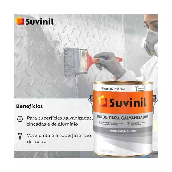 Suvinil Fundo Para Galvanizados 3,6l