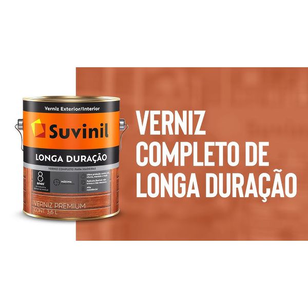 Verniz Natural Brilhante Proteção Máxima Suvinil 3,6L