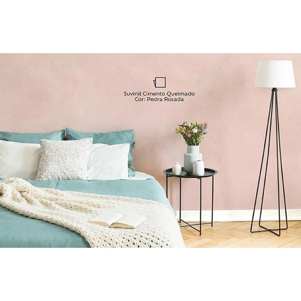 Cimento Queimado Pedra Rosada Suvinil 5kg