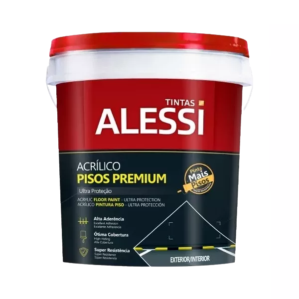 ALESSI PISO PREMIUM CINZA CHUMBO 3,6L