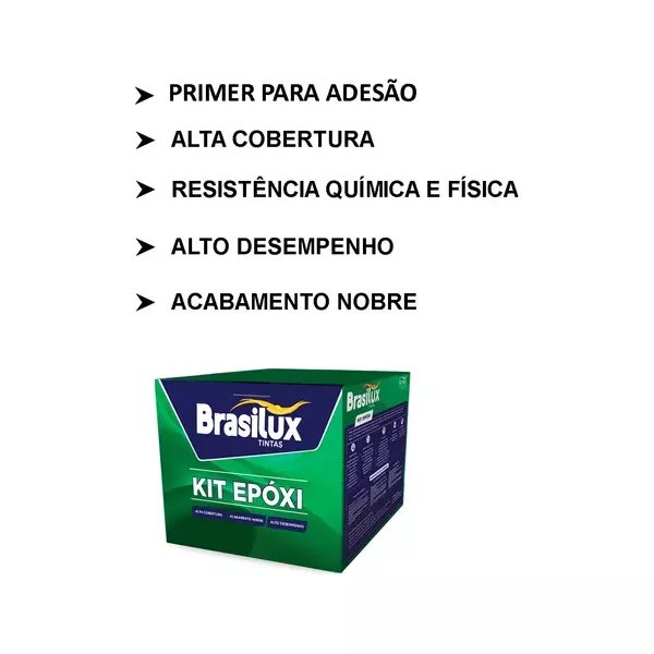 BRASILUX KIT EPOXI POLIAMIDA PRIMER CINZA N6,5 P/ADESAO 3.6L
